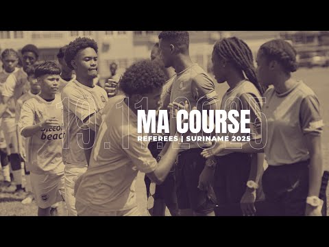 Referee MA Course Suriname 2025 | Practice Match (Day 3): Nova Stars U16 v U18
