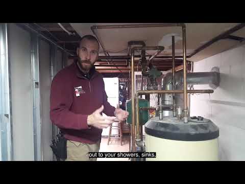 What is an indirect fired water heater?