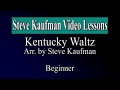 Kentucky Waltz Beginner Guitar