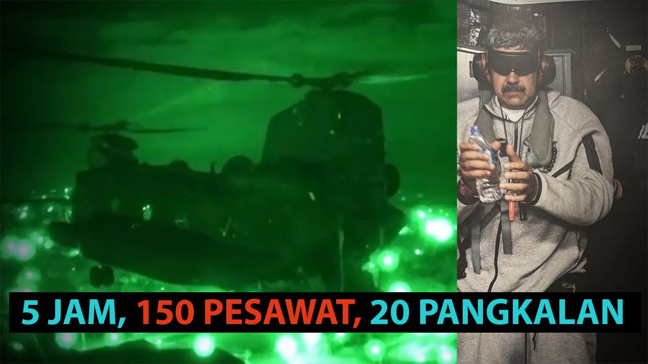 Inilah Detil Operasi Penangkapan Nicolas Maduro