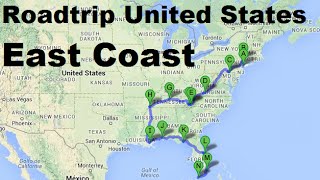 preview picture of video 'Roadtrip east coast U.S.A. 2014'