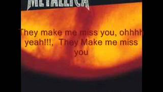 Metallica Carpe Diem Baby  lyrics (on screen)
