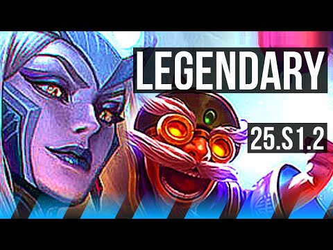 CASSIOPEIA vs CORKI (MID) | 10/0/5, Legendary | KR Challenger | 25.S1.2