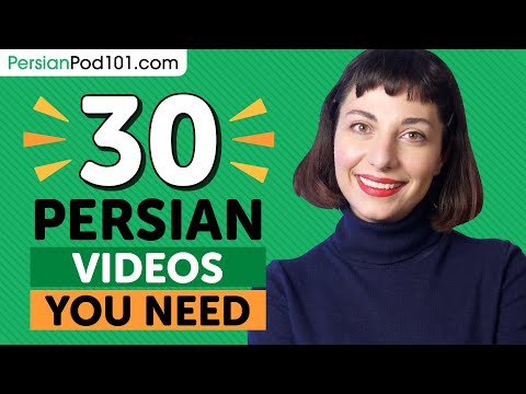 Learn Persian: 30 Beginner Persian Videos You Must Watch