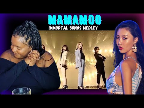 British Singer Reacts to MAMAMOO - IMMORTAL Songs Medley!!