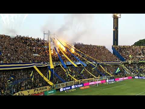 "Recibimiento Rosario Central - Gimnasia" Barra: Los Guerreros &bull; Club: Rosario Central
