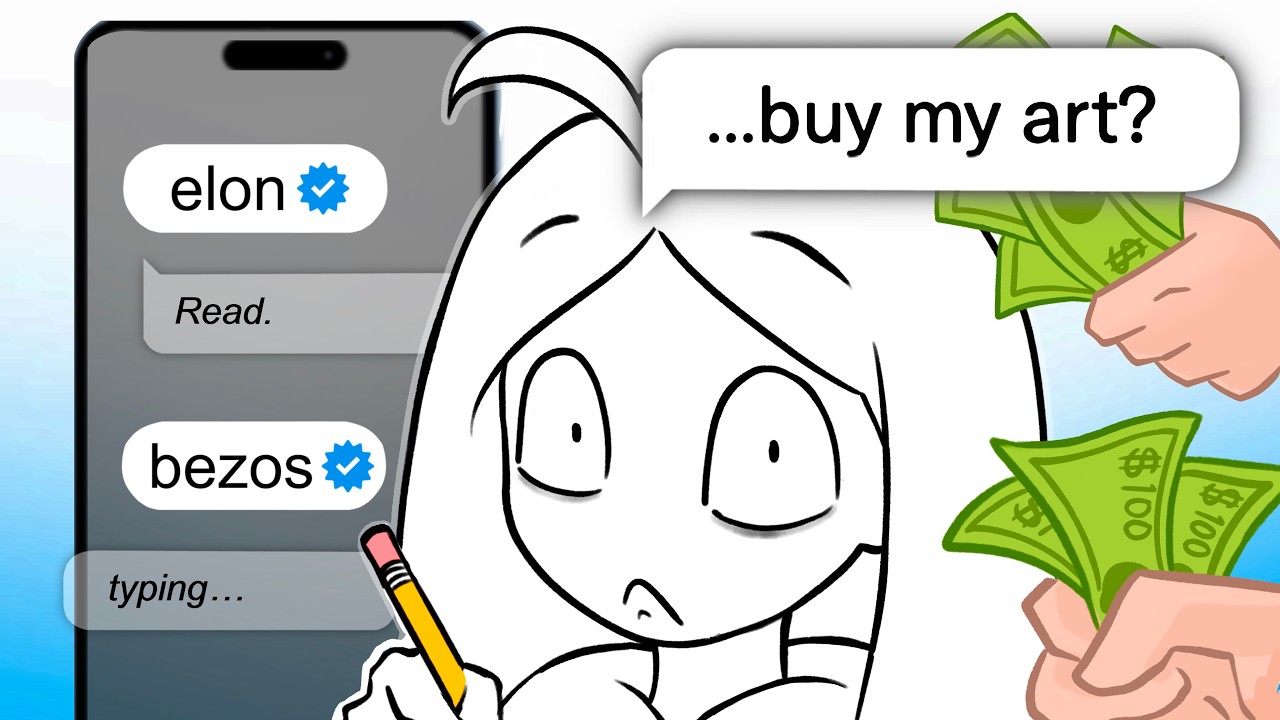 I Asked 50 Billionaires To Buy My Art