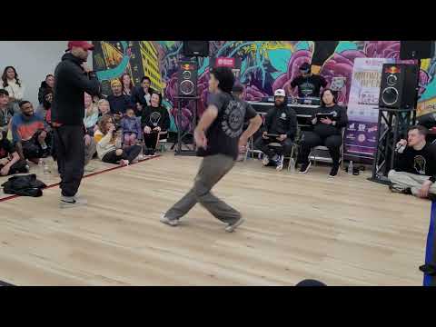 B-Boy Floyd vs. B-Boy Valencio | Breaking for Gold Midwest Open House of Dance Twin Cities | Top 8