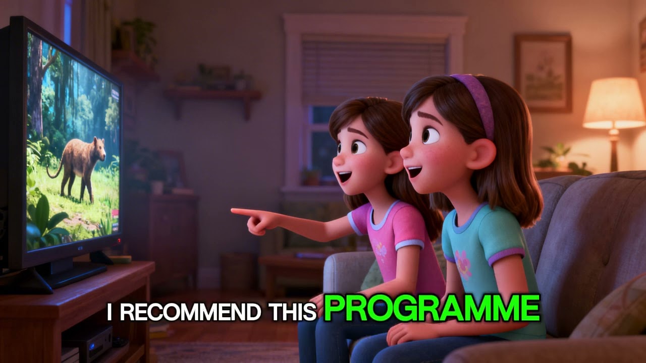 Television and TV Programmes in English | Preferences & Daily Routine | Full Story + Vocabulary 📺✨