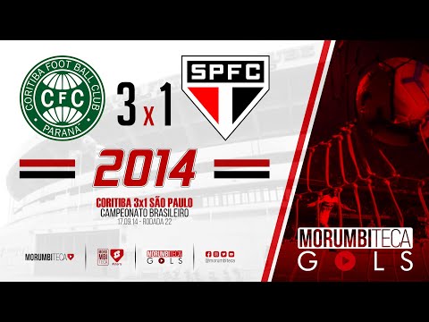 Coritiba 3x1 São Paulo - Brasileiro - Rodada 22 - 17/09/2014