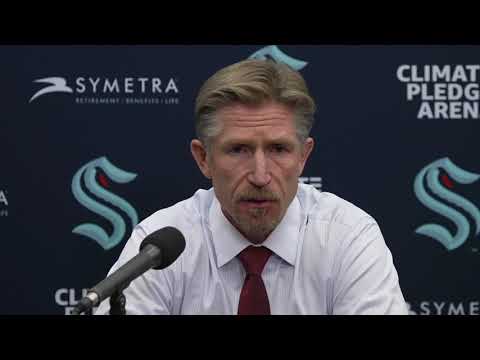 Kraken Sound: Dave Hakstol - Oct. 18, 2021 Postgame