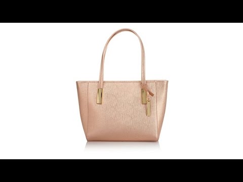 Vince Camuto "Lenni" Saffiano Leather Tote