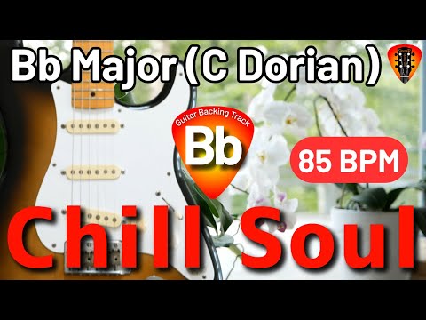 Soulful Guitar Backing Track in Bb Major – 85 BPM | Chill Lofi Jam