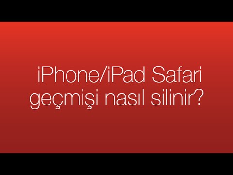 iPhone/iPad Safari geçmişi nasıl silinir?