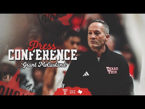 Texas Tech Basketball vs. Purdue: Press Conference | Nov. 21, 2025