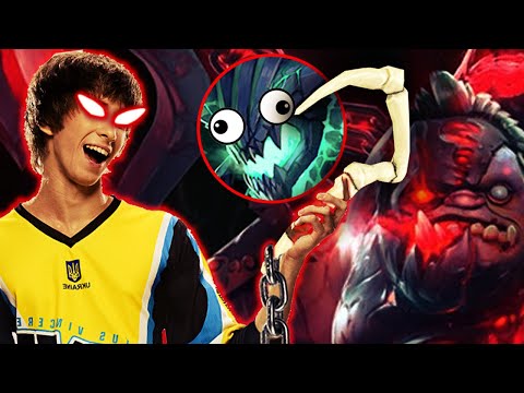 That moment when DENDI Pudge enters 200 IQ Mode...