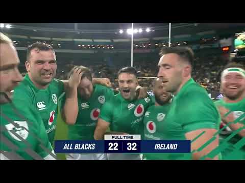 Highlights of Ireland's Test Series Win In New Zealand 2022