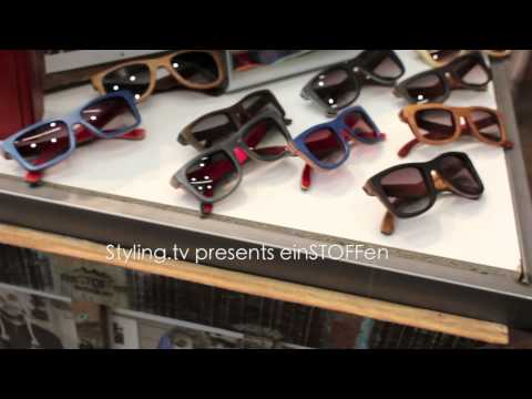 Holzsonnenbrillen der Designer von einSTOFFen