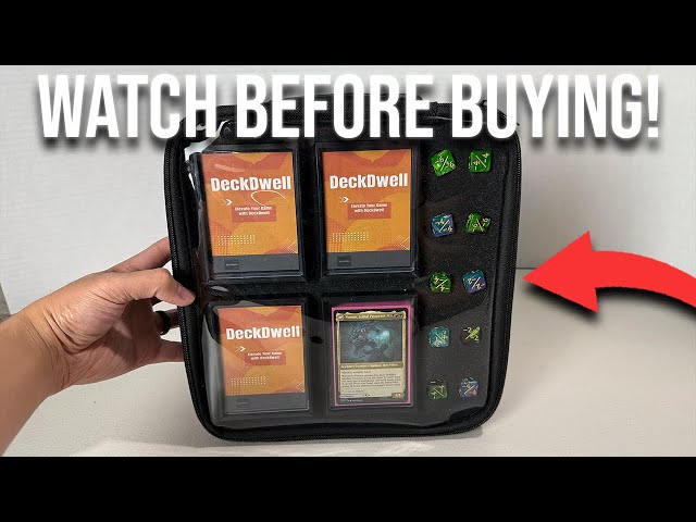 Vídeo relacionado con Tolesum Caja de Cartas para MTG, Card Deck Box para 100+ Cartas sin Funda, Magnetic Flip Box con Cuero de PU para Cartas de Magic Commander TCG (Horizontal-Negro y azul)