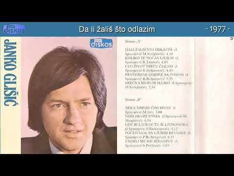 Janko Glisic - Da li zalis sto odlazim - (Audio 1977)