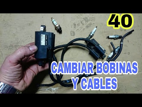 40 Cambiar BOBINAS de Alta y Cables de Bujía moto (Aduanas U.K)💥Chispa para moto SUZUKI GSXR 750 WP