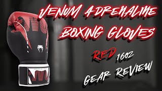 "Venum Adrenaline 16oz Boxing Gloves Review – Are They Worth It? 🔥 (Red Edition Test)"