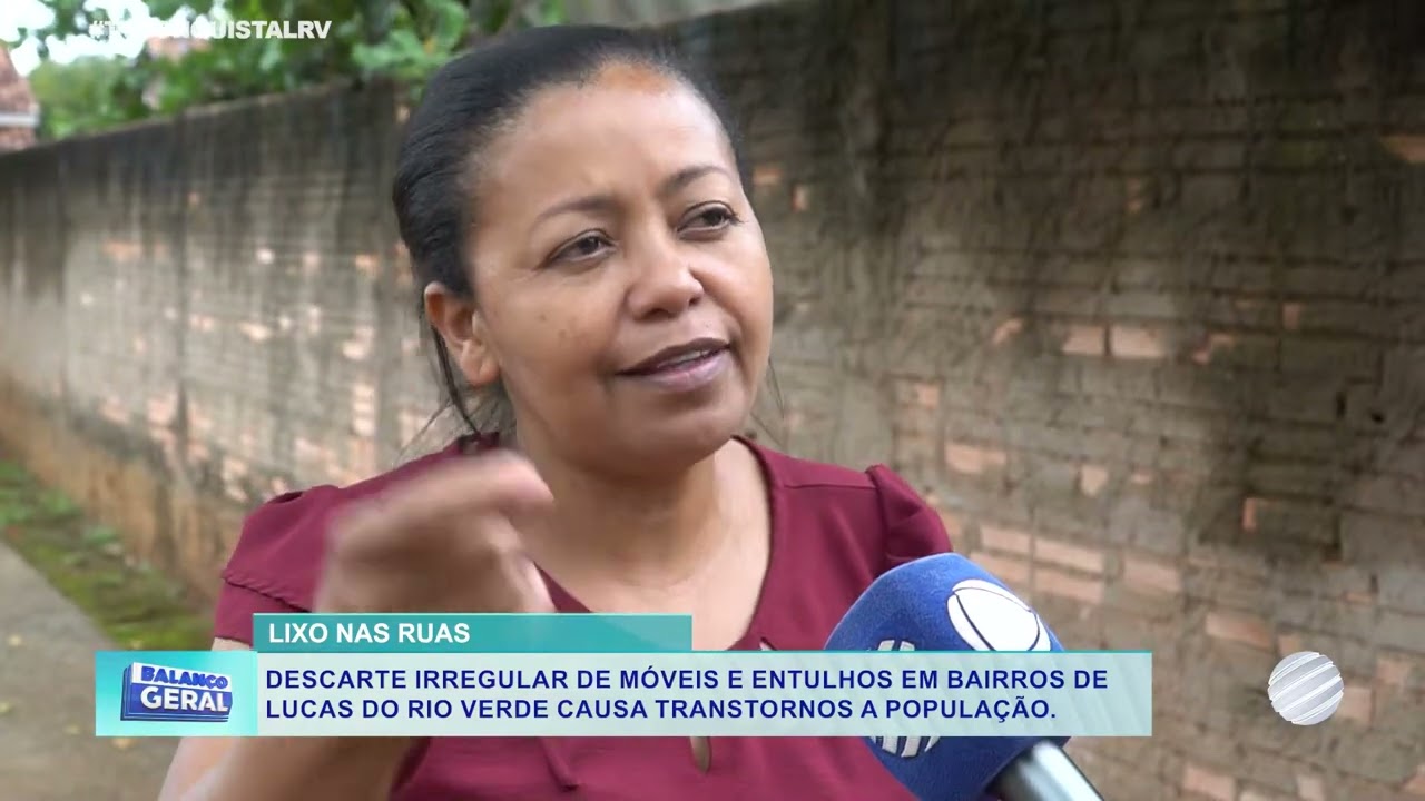 Descarte ilegal de móveis e entulho em Lucas do Rio Verde vira crime ambiental e ameaça a saúde