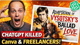 Canva an Freelancers Are OVER! I Asked ChatGPT to Design My YouTube Thumbnail