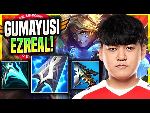 GUMAYUSI DESTROYING WITH EZREAL! - T1 Gumayusi Plays Ezreal ADC vs Tristana! | Season 11