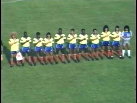 Colombia - Hungria / 1990 (Valderrama, Rincon, Iguaran, Redin, Higuita, Kovacs, Alvarez, Estrada)