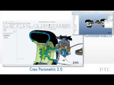 PTC Creo versus Pro/ENGINEER: Cross-Sectioning