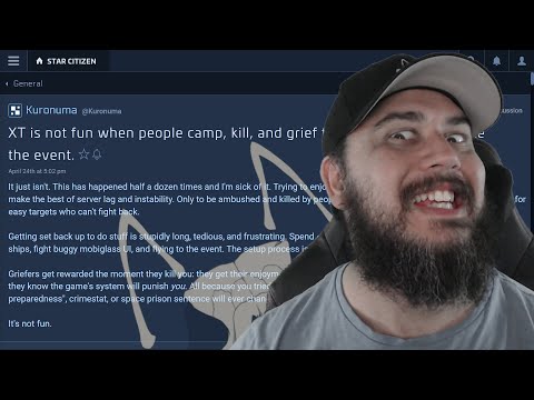 Xenothreat GRIEFERS!?!? - Star Citizen - MSQD - Reactions (and rants) LIVE! | Episode 35