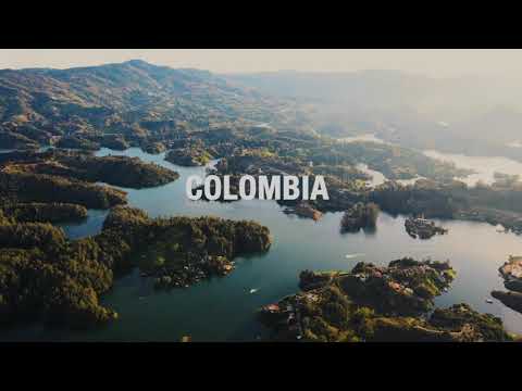 Medellin, Colombia from Above | 4k