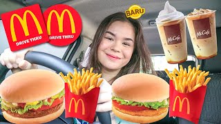 Drivethru Iced Coffee Sea Salt Caramel & paket hebat McDonald’s!! | Sarina Nielsen