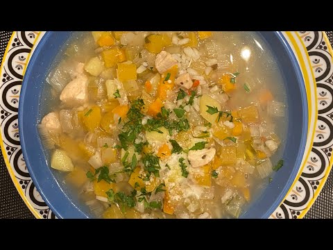 ZUPPA DI POLLO E RISO LIGHT/DIETARY CHICKEN AND RICE SOUP/SOPA DE POLLO Y ARROZ DIETETICA