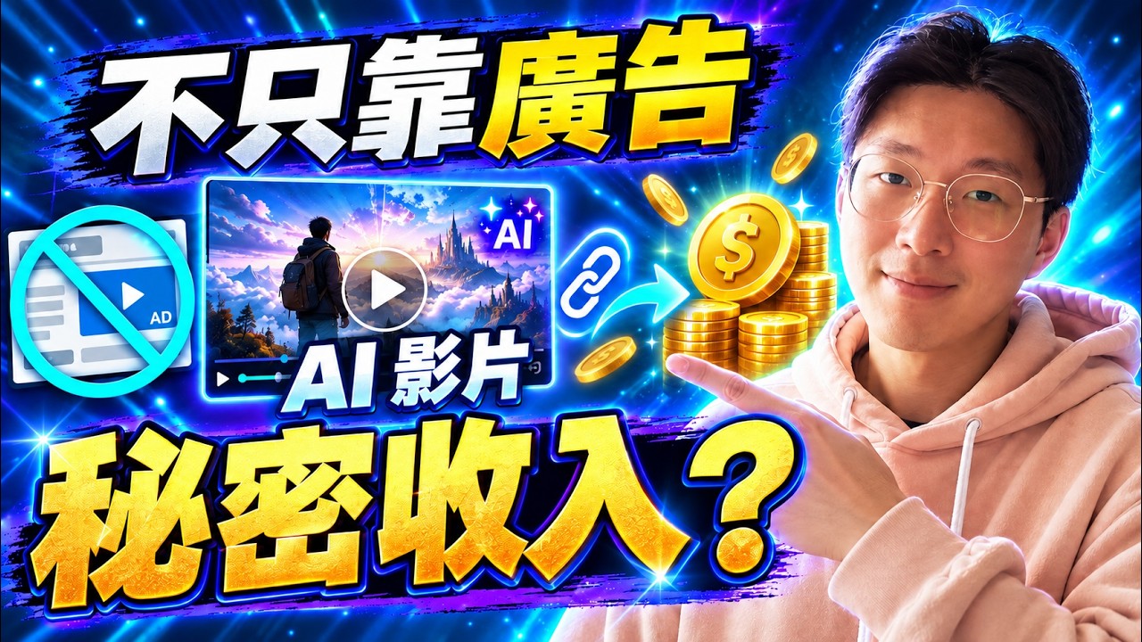 用 AI 影片賺取聯盟佣金的完整方法