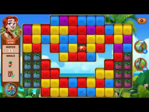 Lost Island Blast Adventure Level 1756 NO BOOSTERS - A S GAMING