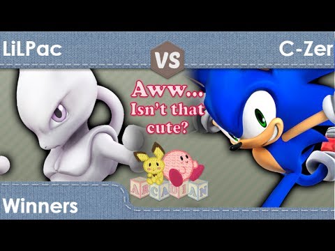 AITC 4 - LiLPac (Mewtwo) vs C-Zer (Sonic) Winners - Smash 4