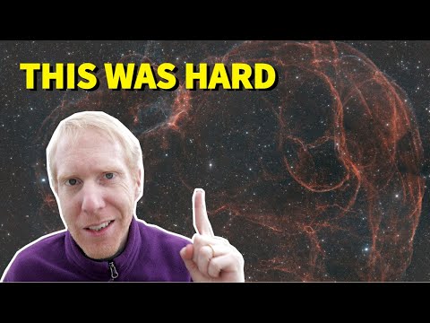 A HUGE, extremely DIM SUPERNOVA remnant! Impossible from Tokyo??