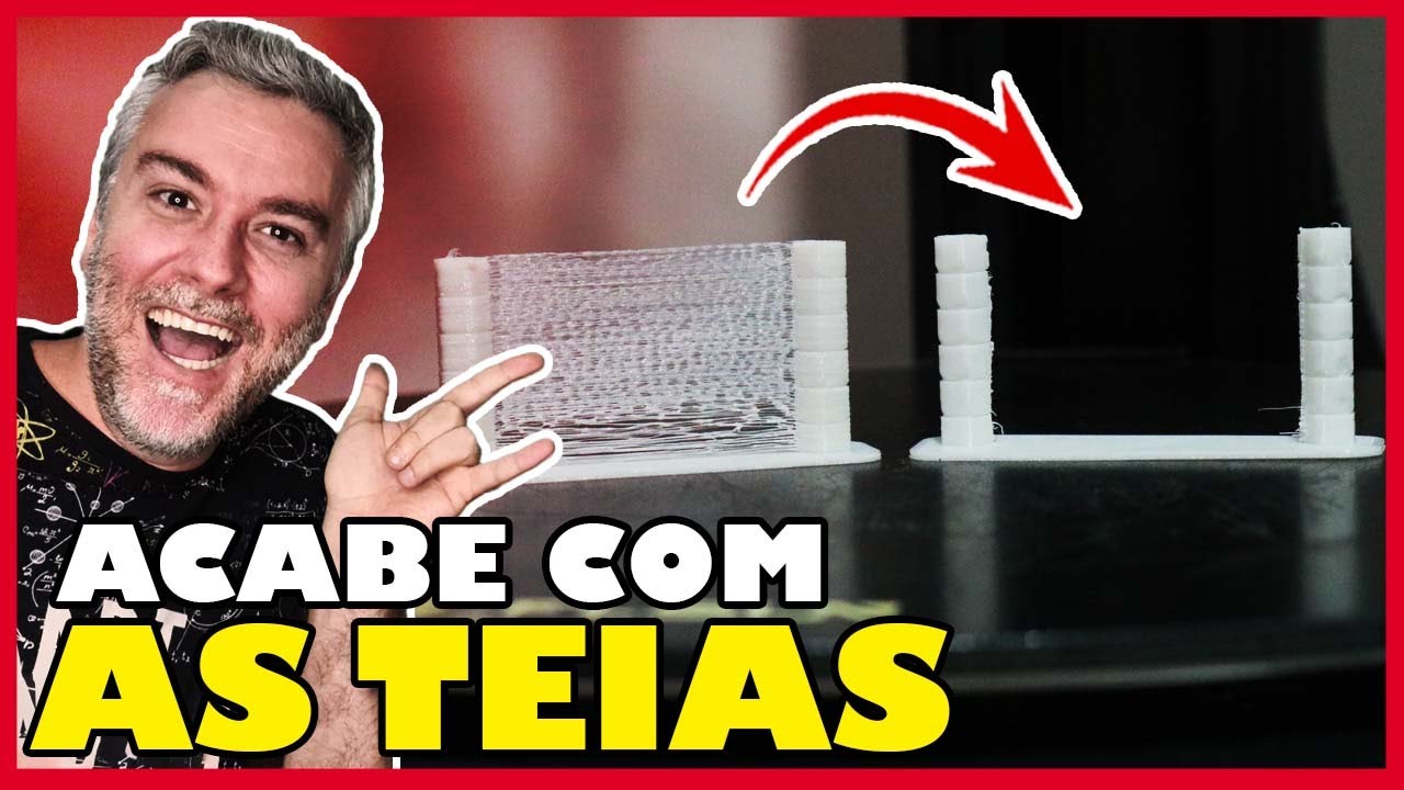 5 DICAS pra ACABAR com as TEIAS na IMPRESSÃO 3D
