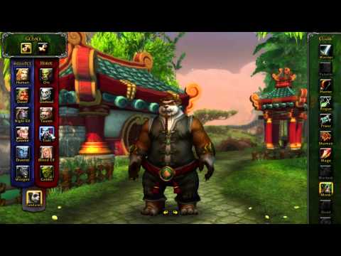 Mists of Pandaria Beta: New Character Creation Screen