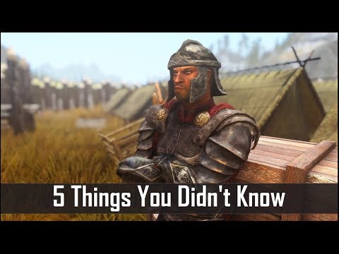 Skyrim: 5 Things You Probably Didn't Know You Could Do - The Elder Scrolls 5: Secrets (Part 4)
