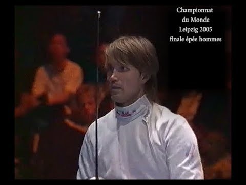 Cht du Monde Leipzig 2005 Ind Finale Fabrice Jeannet (Fra) vs Pavel Kolobkov (Rus)