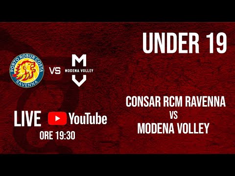 Campionato U19 Consar RCM Ravenna  vs Modena Volley