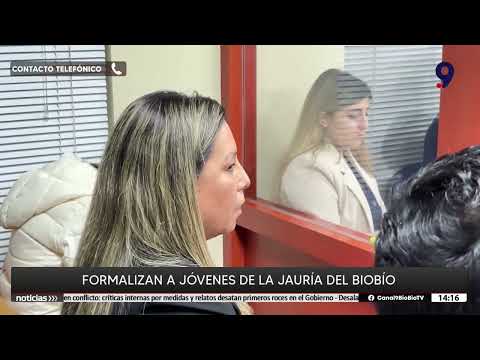 Formalizan a jóvenes de "La Jauría del Biobío"