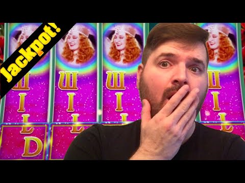 MASSIVE JACKPOT HAND PAY On Wizard Of Oz Slots!