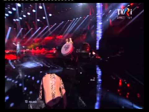 EUROVISION 2013-IRELAND-RYAN DOLAN-ONLY LOVE SURVIVES-SEMI FINAL