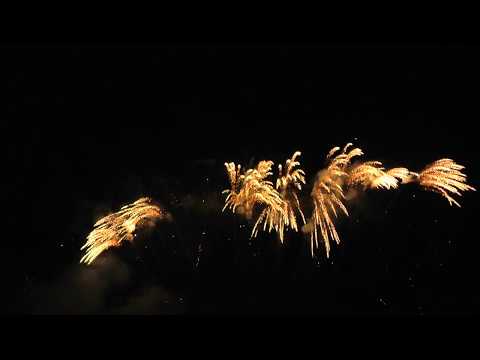 Hochzeitsfeuerwerk am Ossiacher See im August 2017