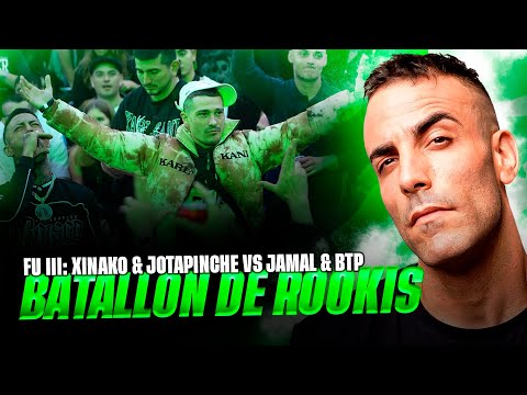 EL UNDER VERDADERO EN FU III: JAMAL & BTP VS JOTAPINCHE & XINAKO *LOS ROOKIES AL HABLA* Reacción