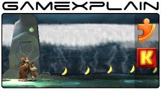 Donkey Kong Country Returns: Tidal Terror 2-7 (Puzzle Pieces, KONG Letters Guide, Walkthrough)